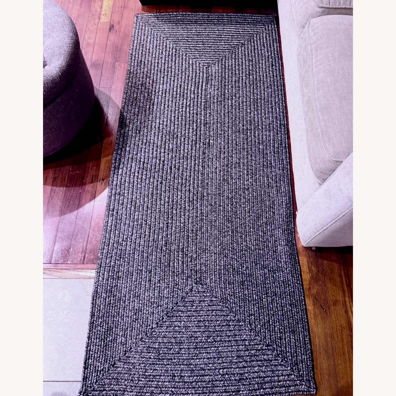 nuLOOM Lefebvre Braided Runner Rug - image-5