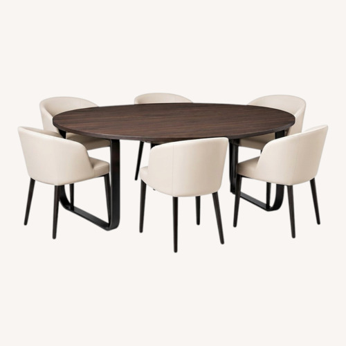 Used Pianca USA Oval Confluence Elliptical Dining Set for sale on AptDeco