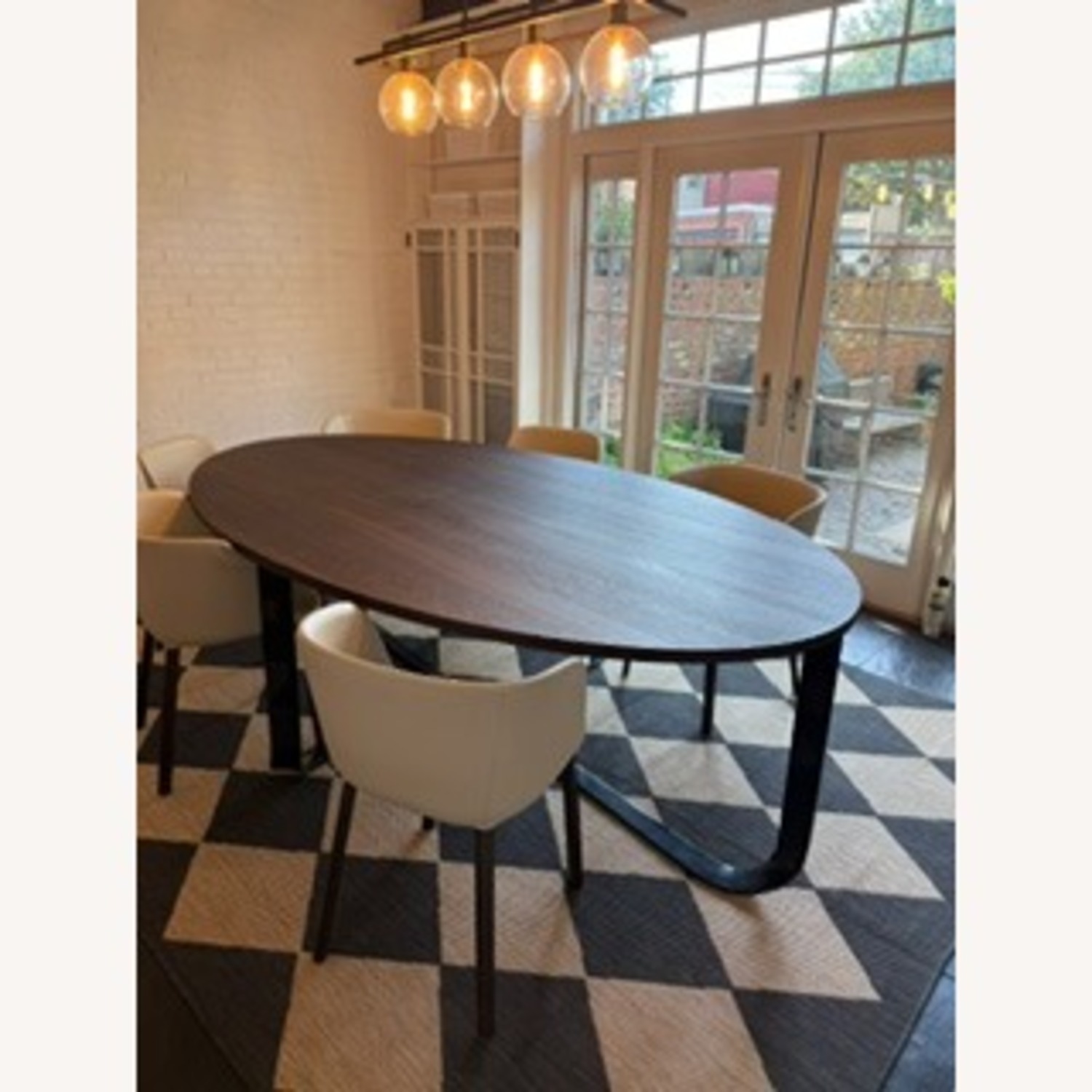 Pianca USA Oval Confluence Elliptical Dining Set - image-2