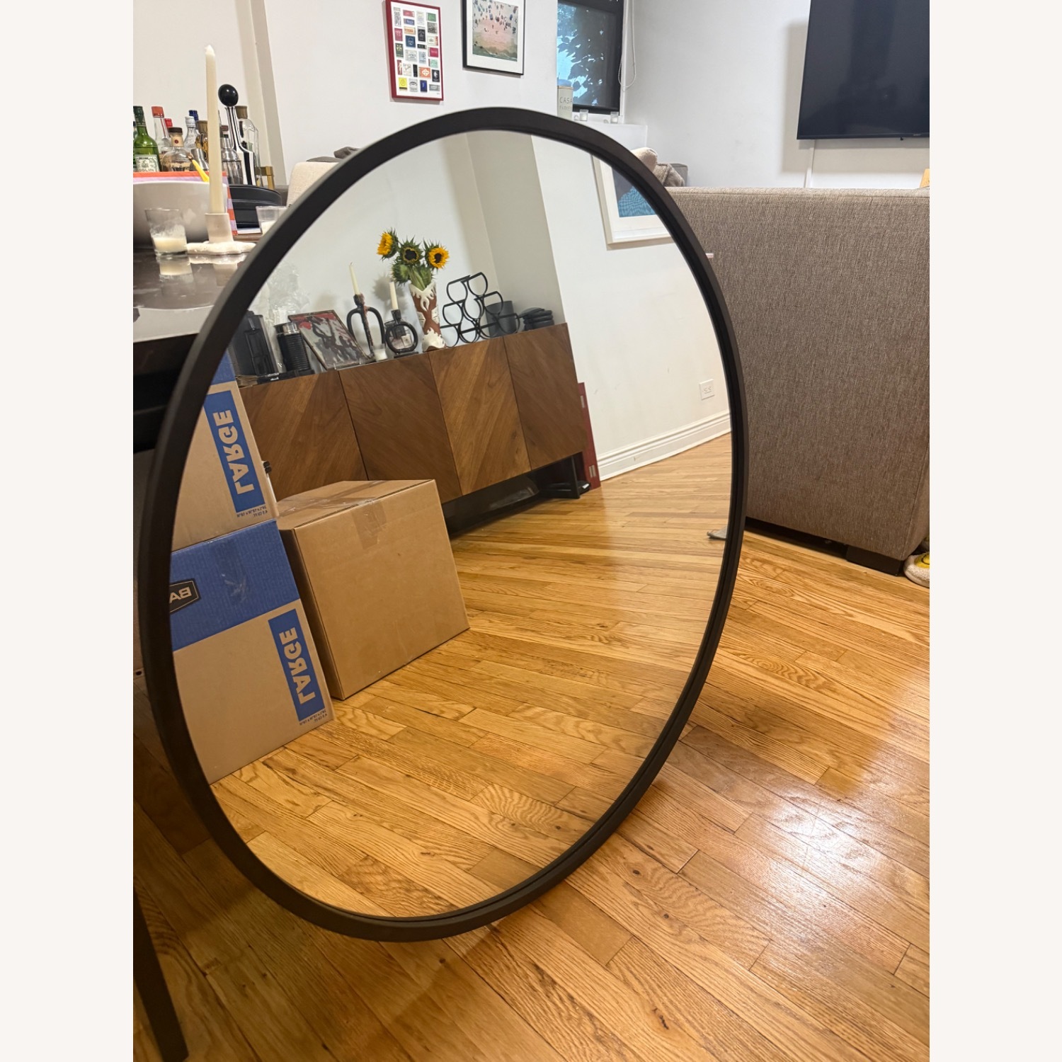 Black Wall Mirror - image-3