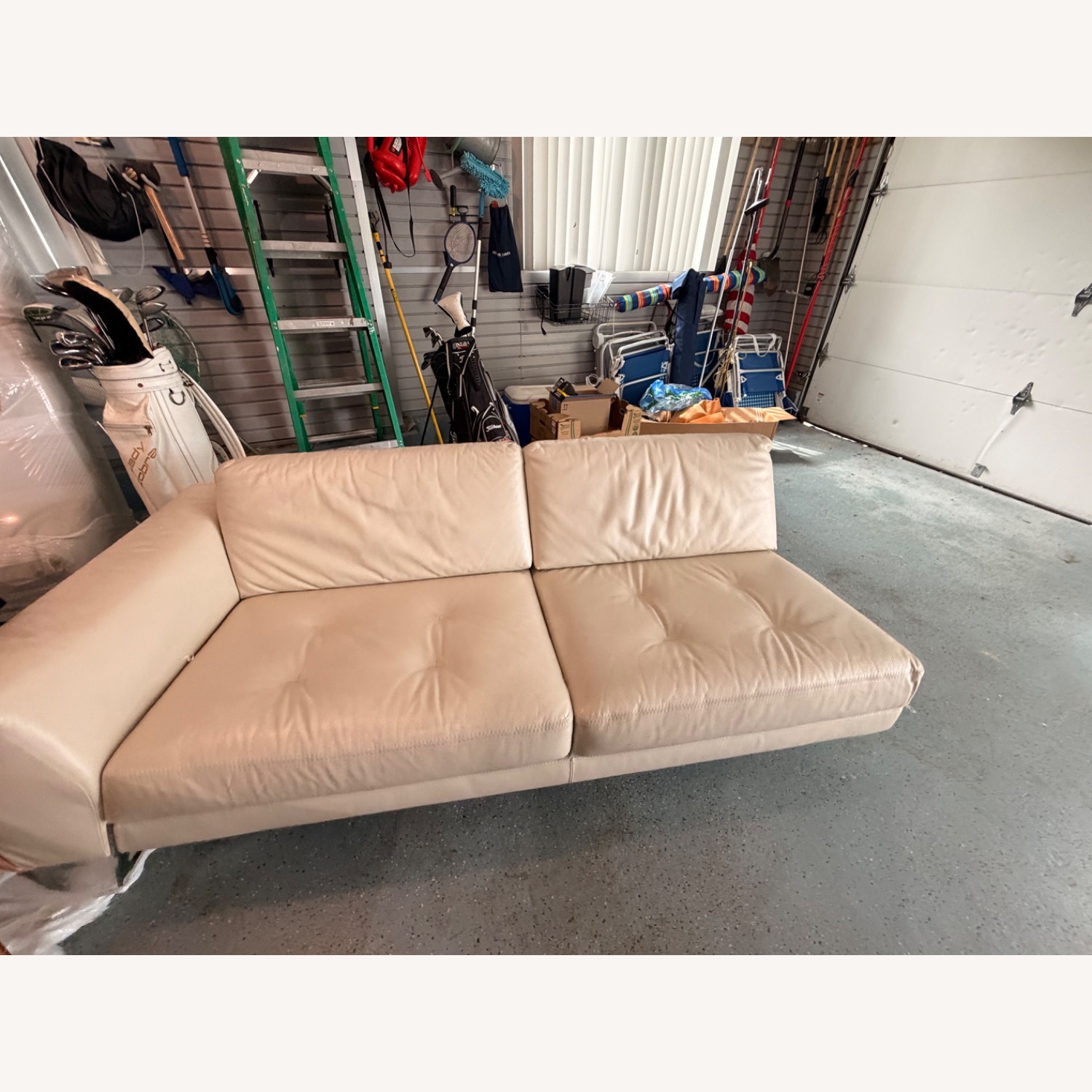 Roche Bobois Leather Sectional - image-3