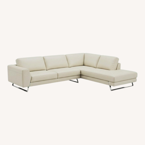 Used Roche Bobois Leather Sectional for sale on AptDeco