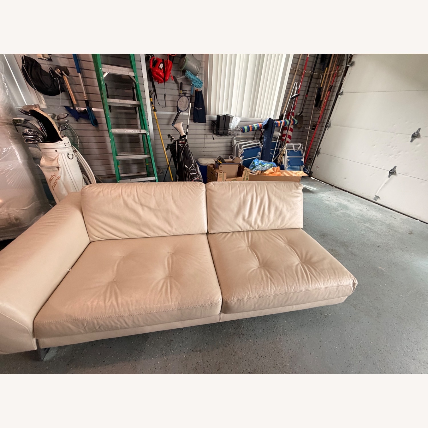 Roche Bobois Leather Sectional - image-2