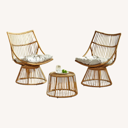 Used Joss & Main Patio Set with Cushions for sale on AptDeco