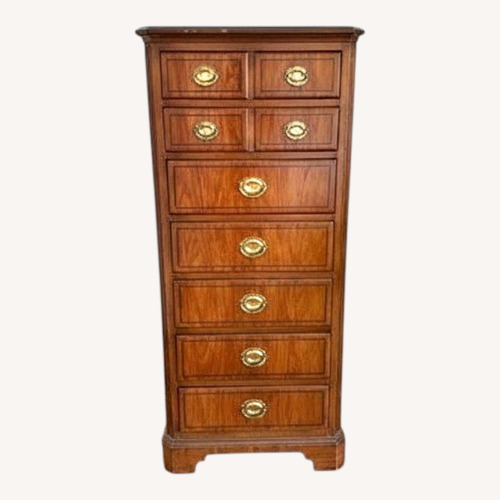 Used Drexel Dark Brown Wood Armoire for sale on AptDeco
