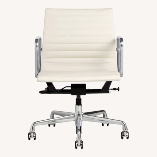 Used Eames Office Natural Leather Office Chair for sale on AptDeco