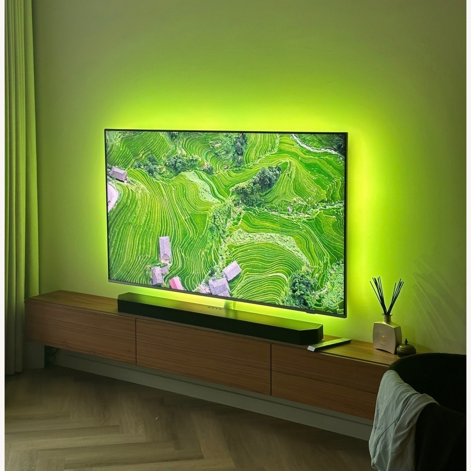 Custom Walnut TV Cabinet from Europe - image-2