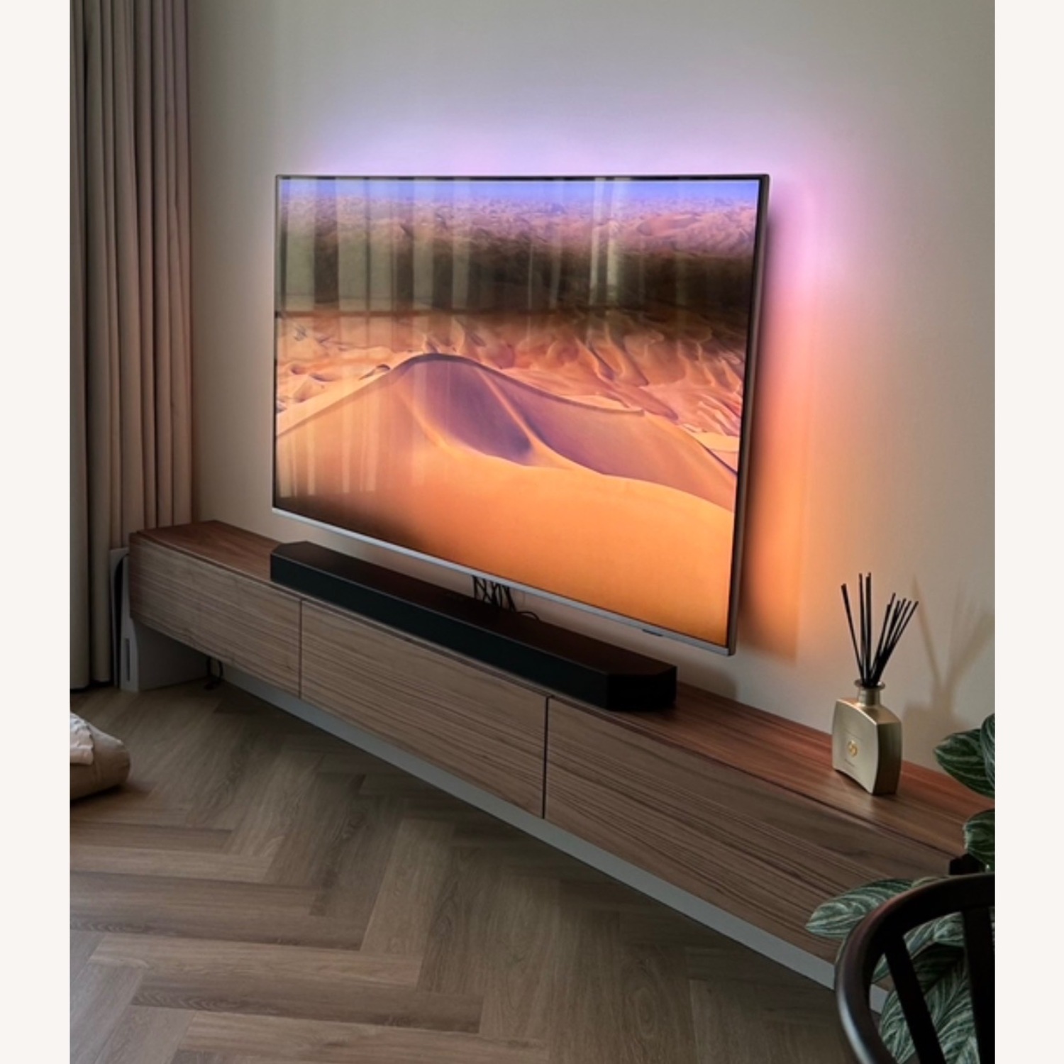 Custom Walnut TV Cabinet from Europe - image-3