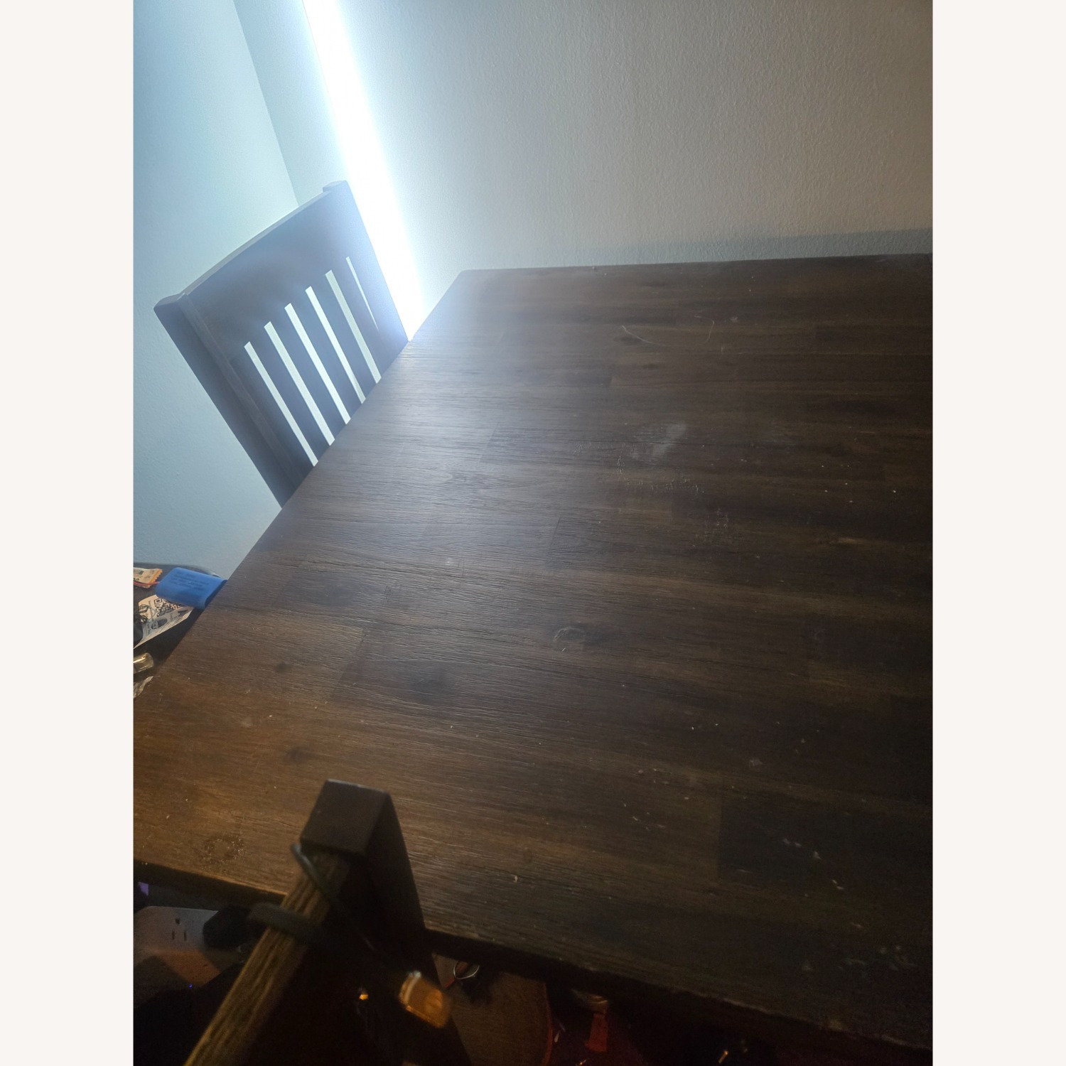 A-America, Inc. Dark Brown Wood Dining Table - image-8