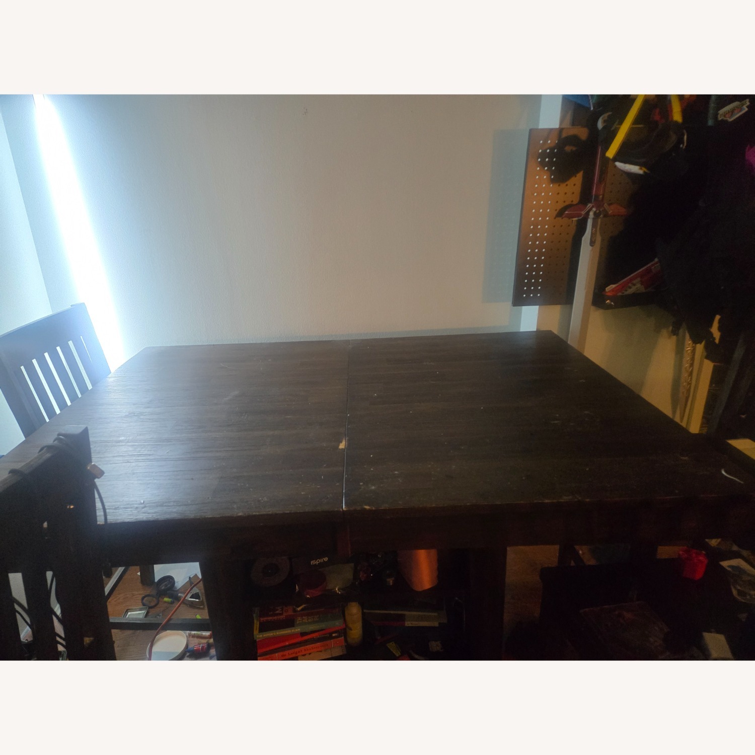 A-America, Inc. Dark Brown Wood Dining Table - image-12