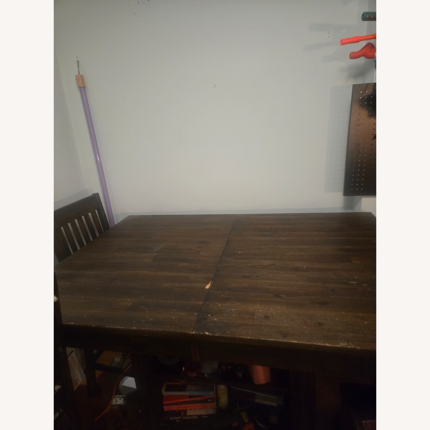 A-America, Inc. Dark Brown Wood Dining Table - image-5