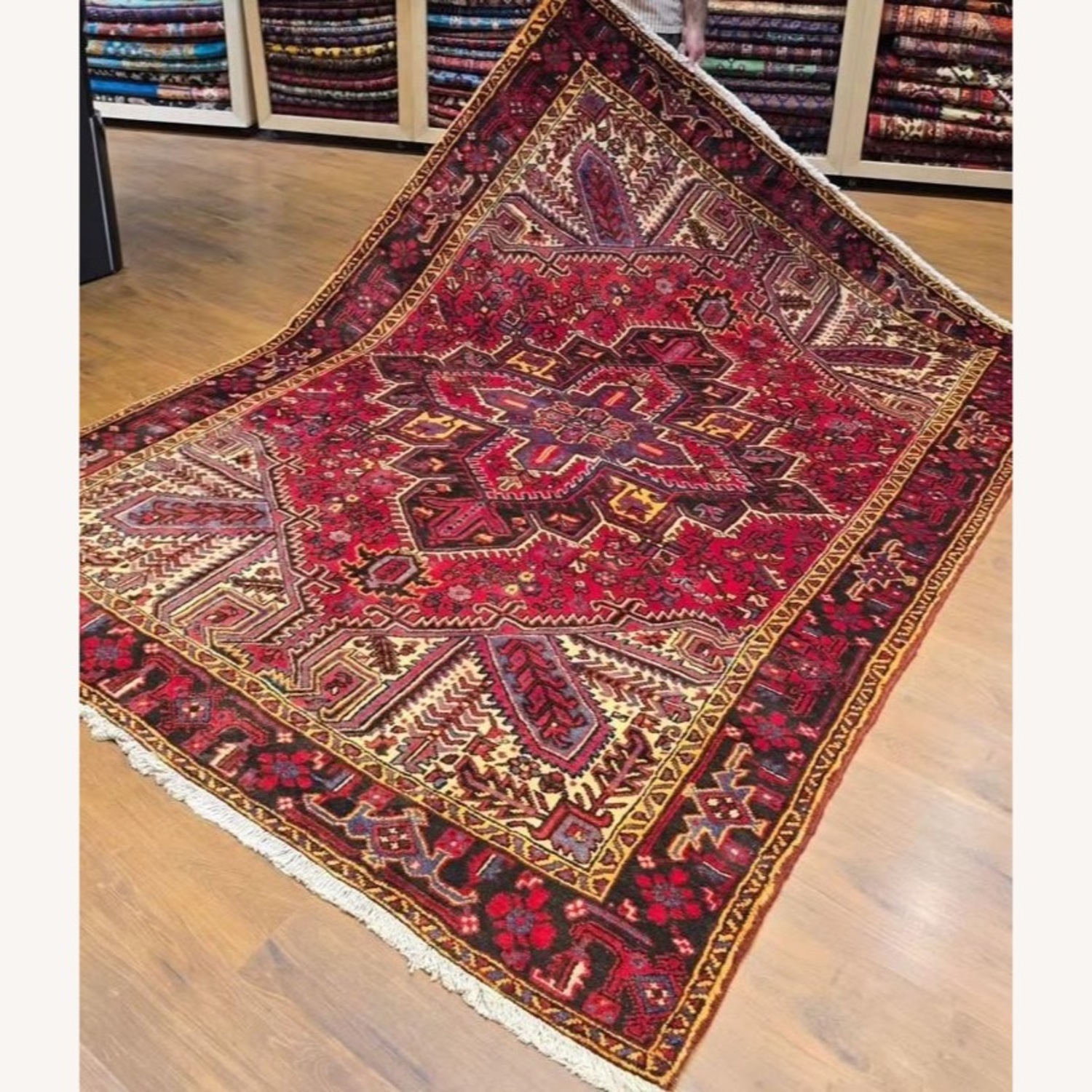 Vintage/Antique Finds Wool Area Rug 5' x 8' - image-1
