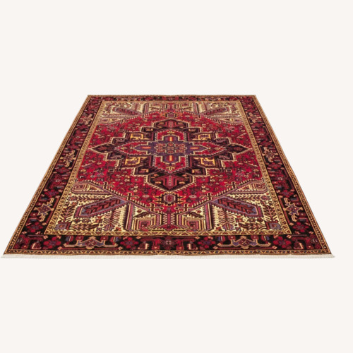 Used Vintage/Antique Finds Wool Area Rug 5' x 8' for sale on AptDeco