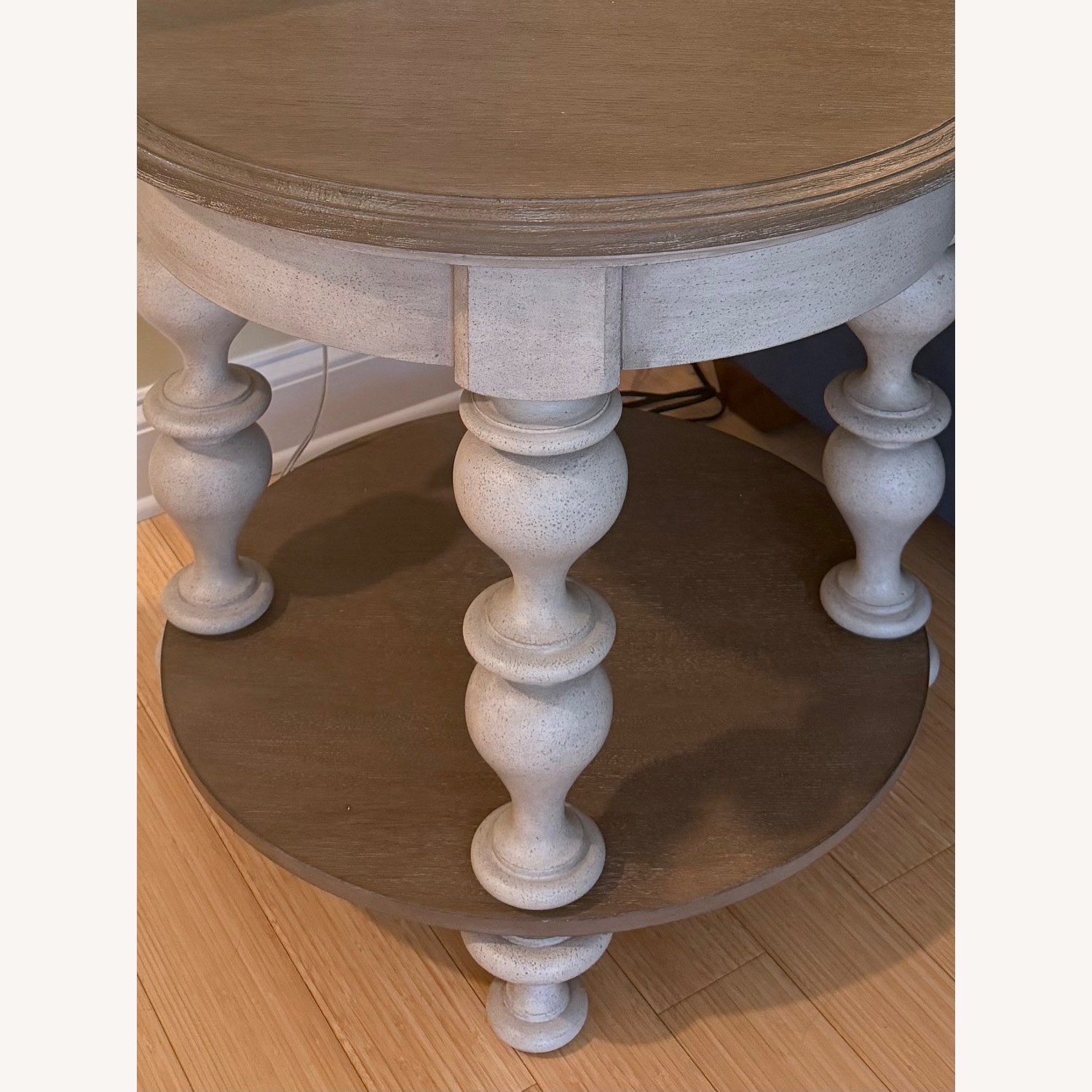 Light Brown Wood Side Tables - image-2