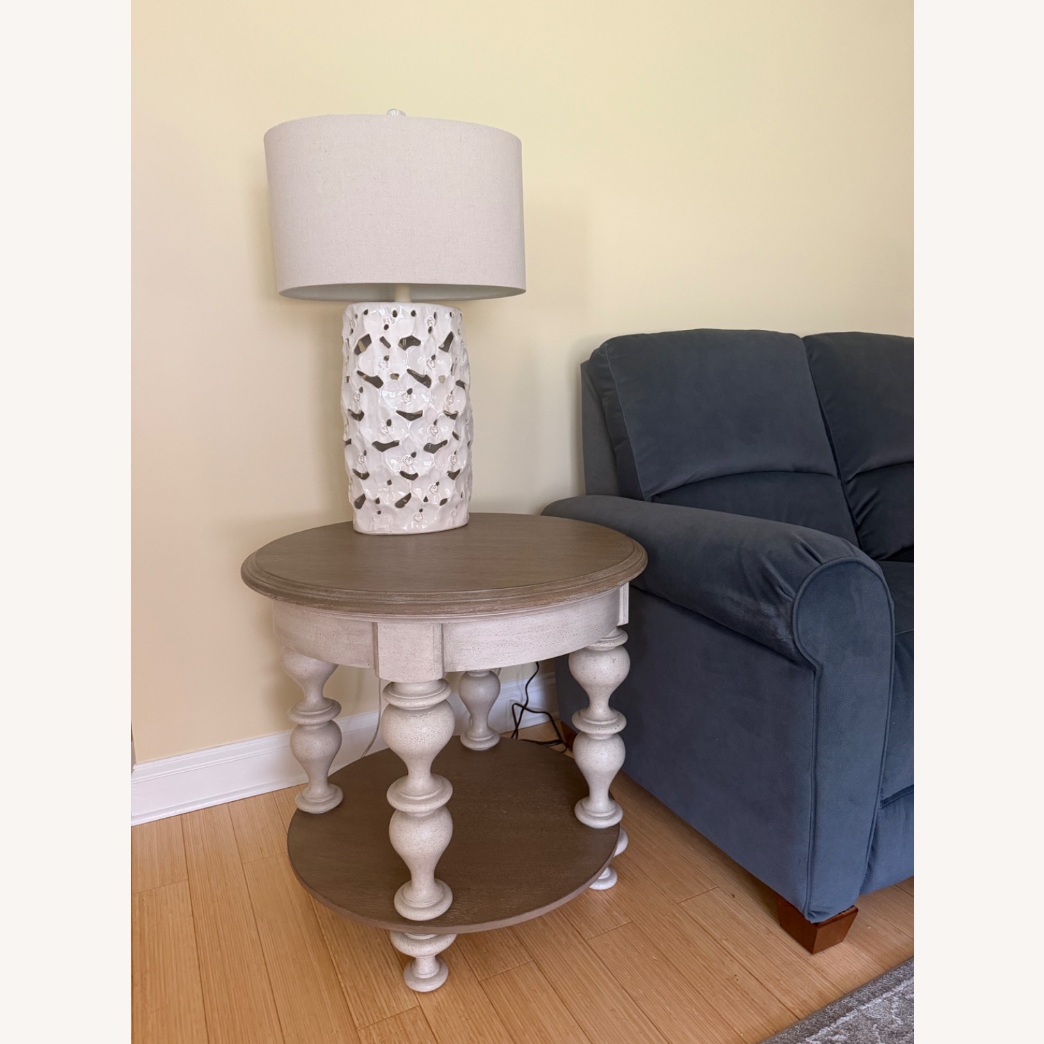 Light Brown Wood Side Tables - image-3