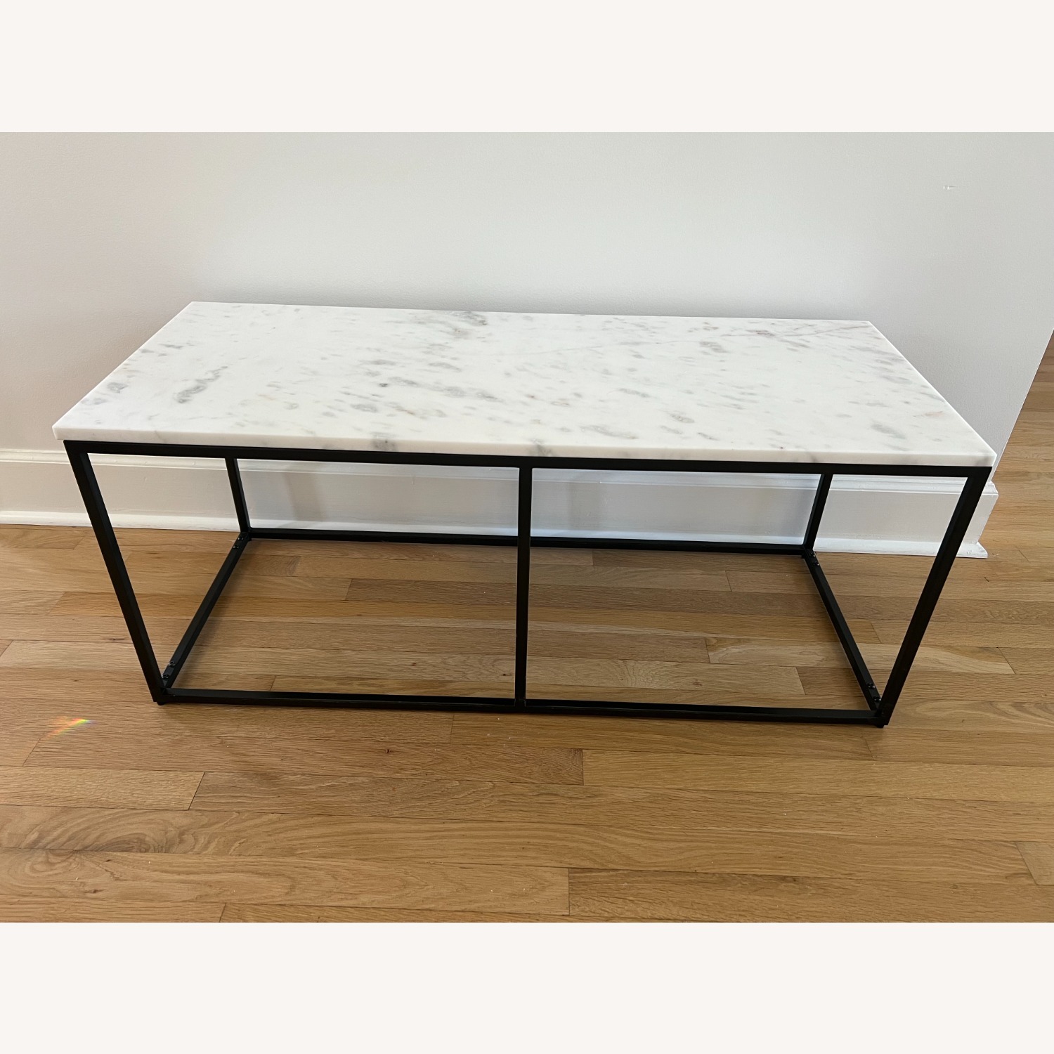 Pottery Barn Delaney Marble Coffee Table - image-4