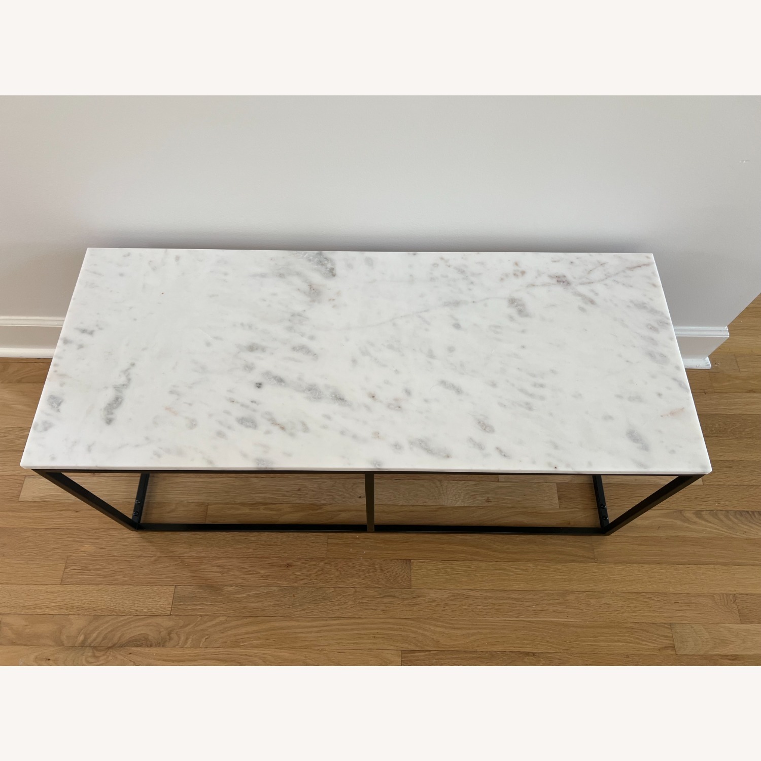 Pottery Barn Delaney Marble Coffee Table - image-1