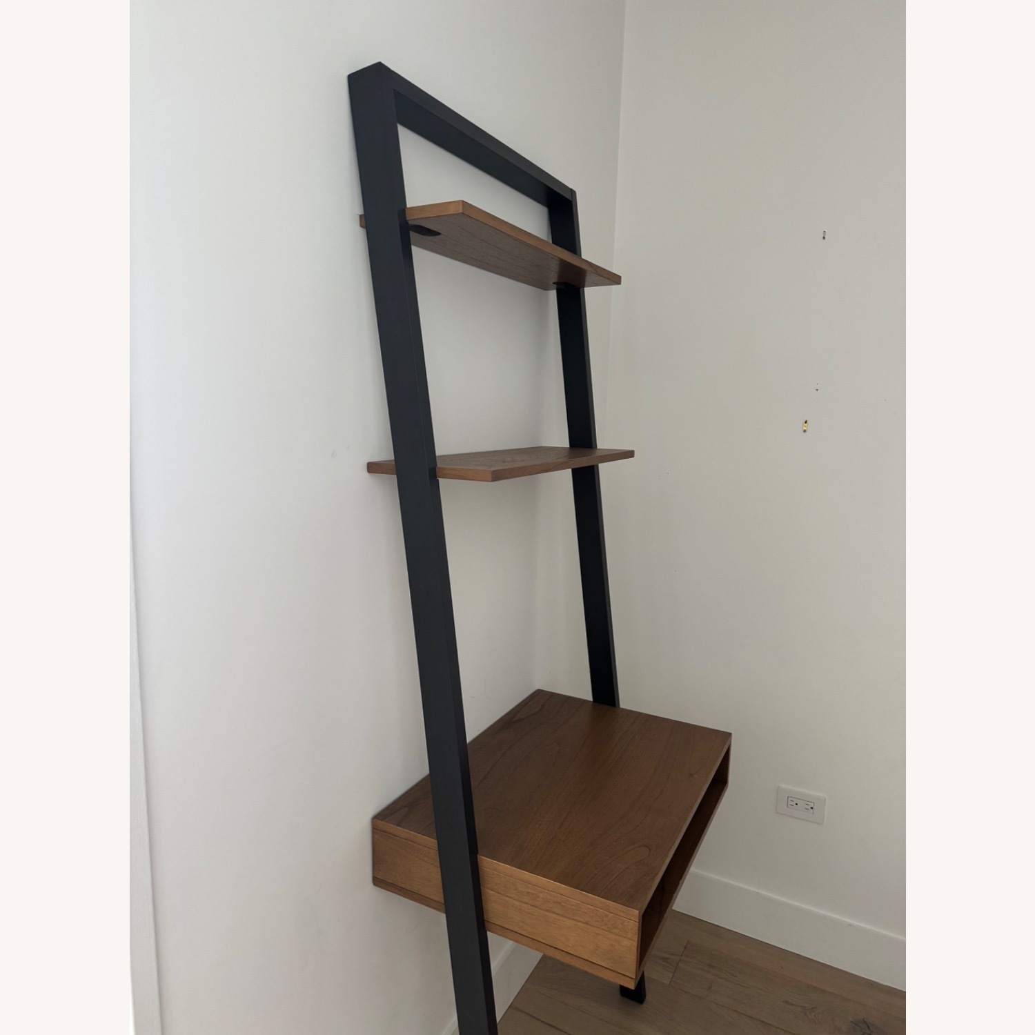West Elm Ladder Shelf Wall Desk (28") - image-2
