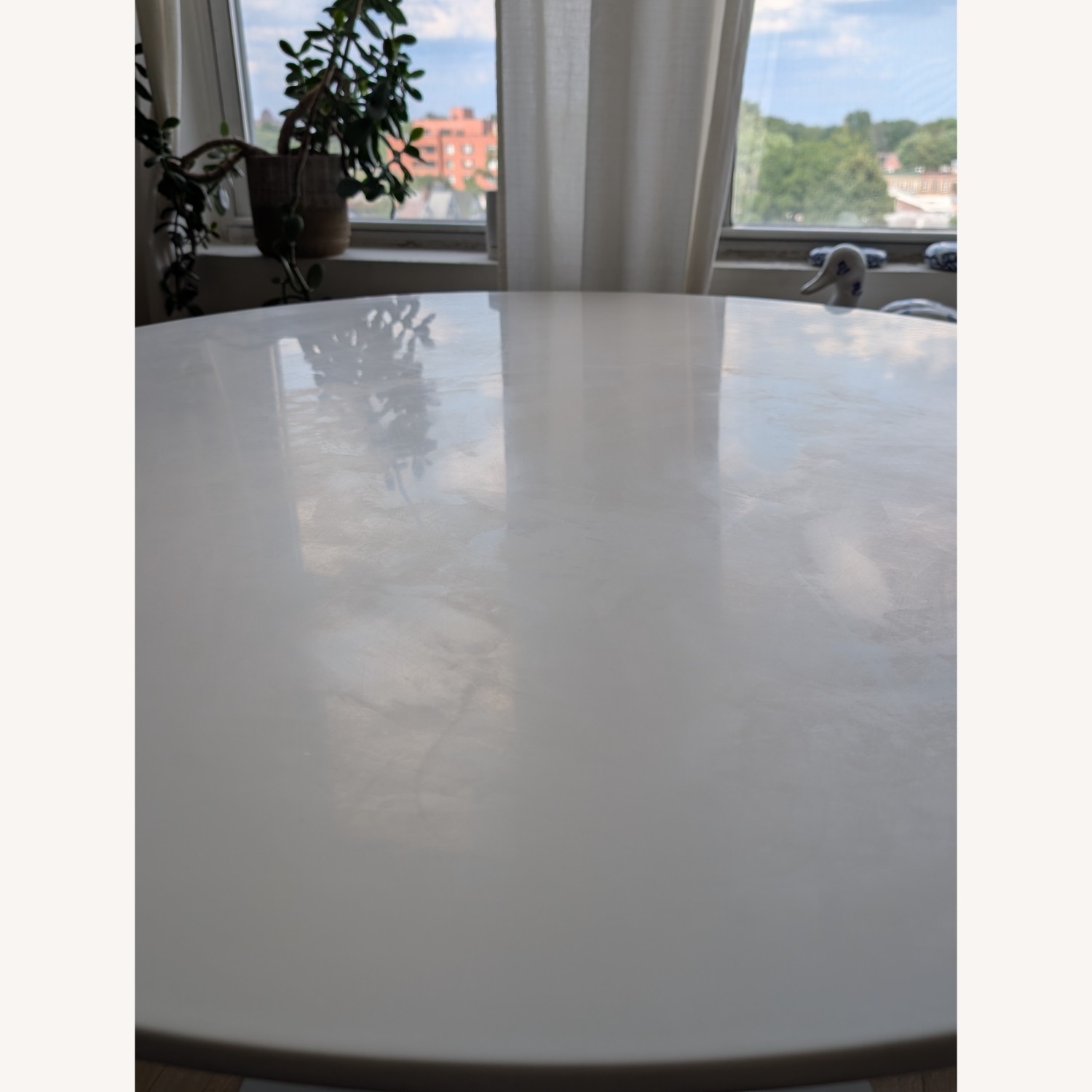 Modway White Wood Dining Table - image-10
