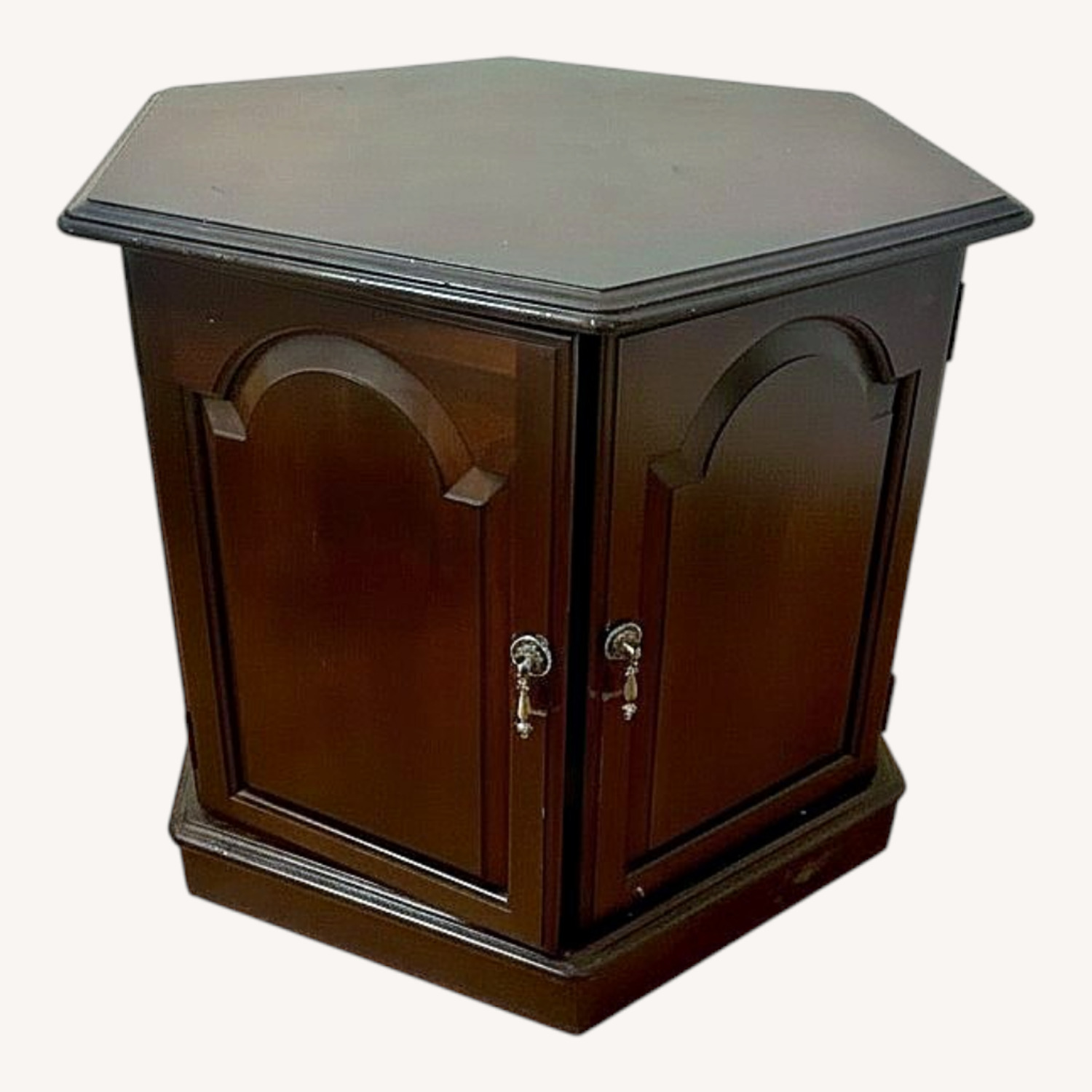 Ethan Allen Hexagpnal Strage Sideboard - image-0