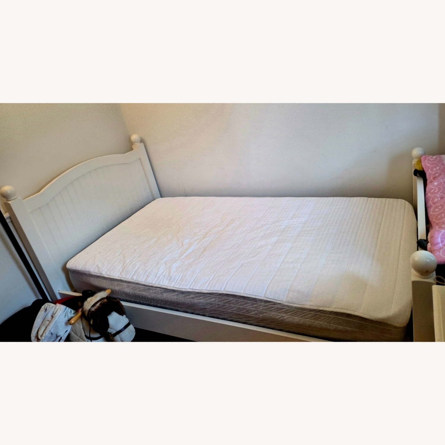 Pottery Barn Kids Catalina White Wood Twin Bed - image-1