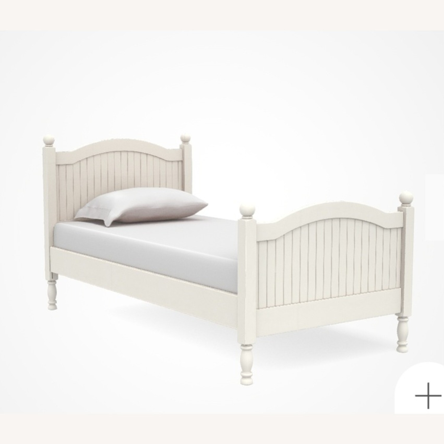 Pottery Barn Kids Catalina White Wood Twin Bed - image-2
