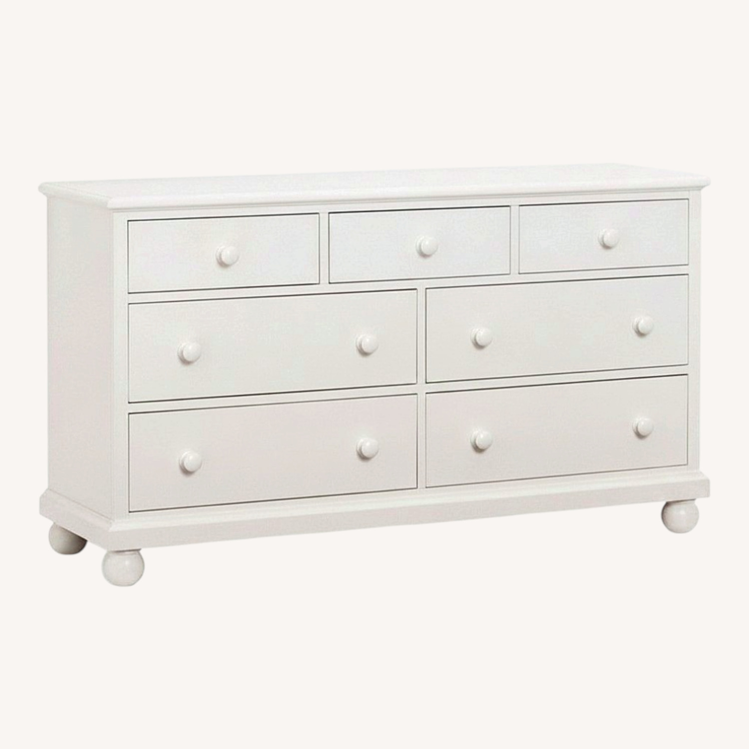 Pottery Barn Kids Catalina White Wood Dresser - image-0