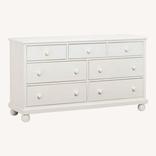 Used Pottery Barn Kids Catalina White Wood Dresser for sale on AptDeco