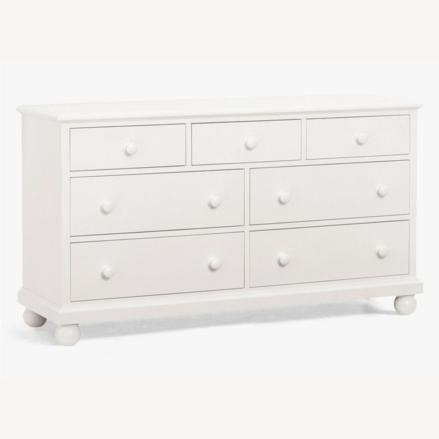 Pottery Barn Kids Catalina White Wood Dresser - image-1