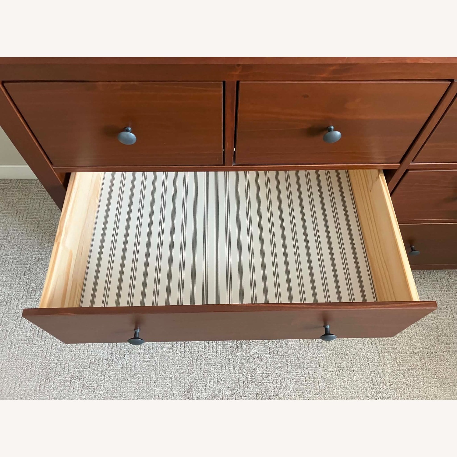 IKEA HEMNES Light Brown Wood Dresser - image-5