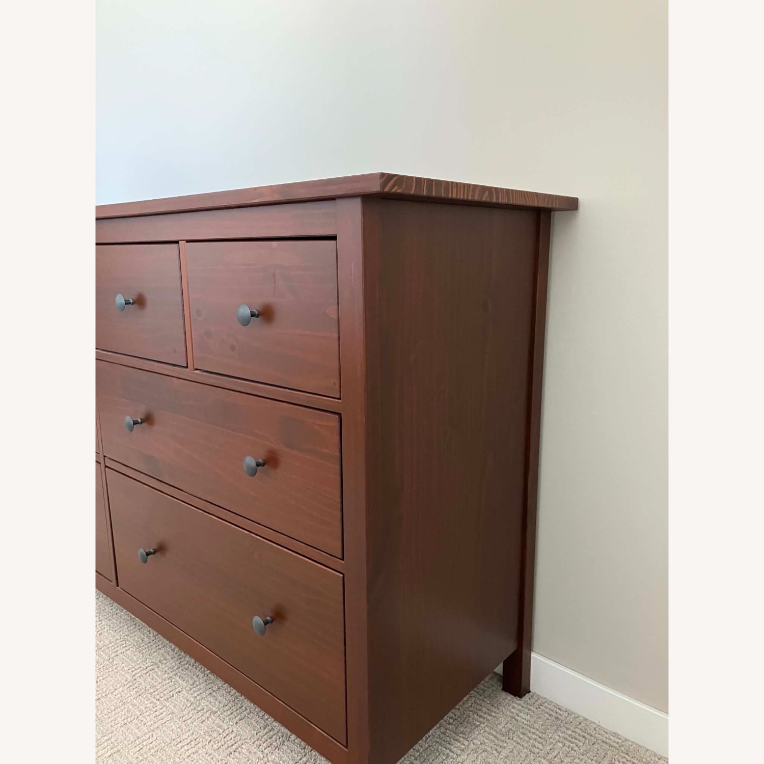 IKEA HEMNES Light Brown Wood Dresser - image-3