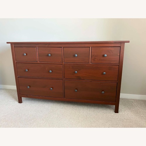 Used IKEA HEMNES Light Brown Wood Dresser for sale on AptDeco
