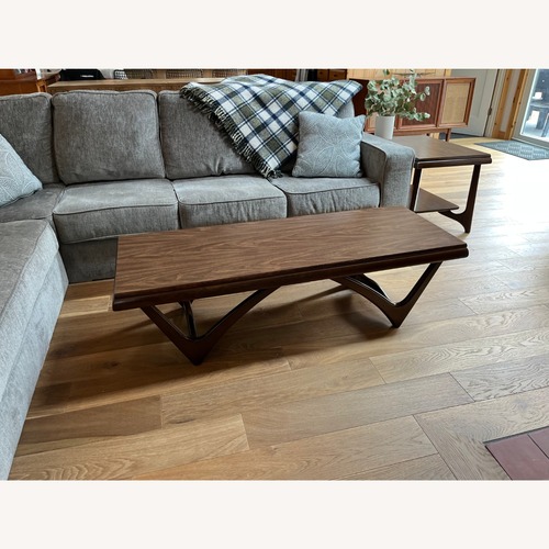 Used Mersman Walnut Coffee Table for sale on AptDeco