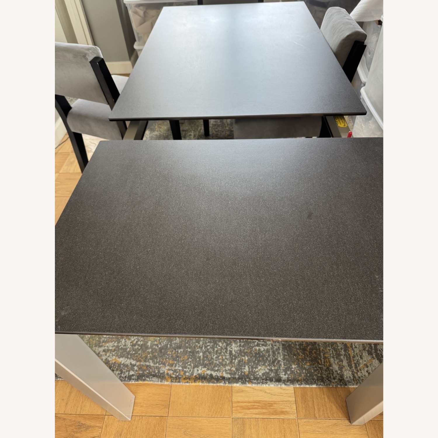 Jensen Lewis Black Ceramic Expandable Dining Table - image-6