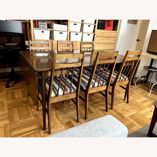 Used Bassett Dining Set with Six Chairs for sale on AptDeco