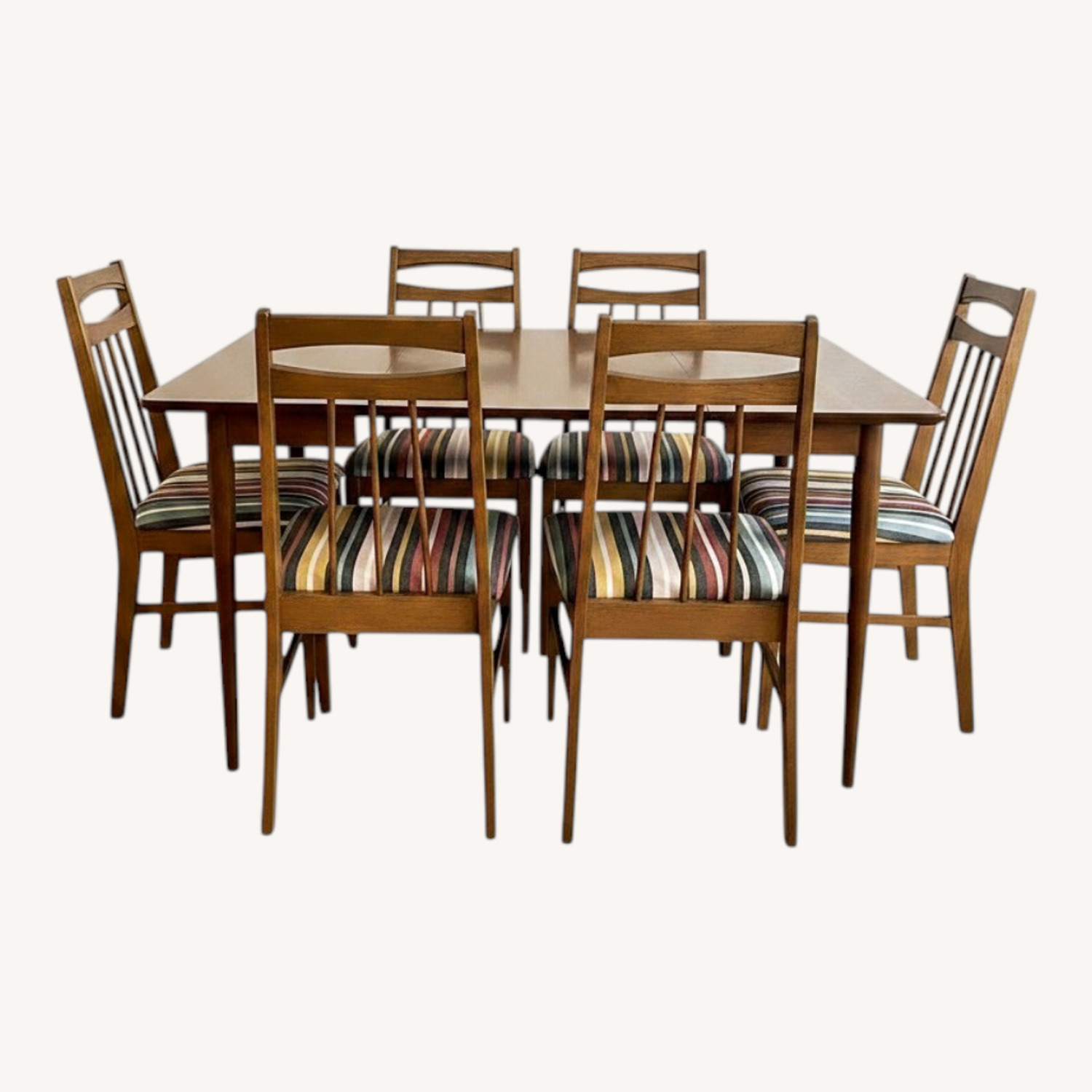 Bassett Dining Set with Six Chairs - image-0