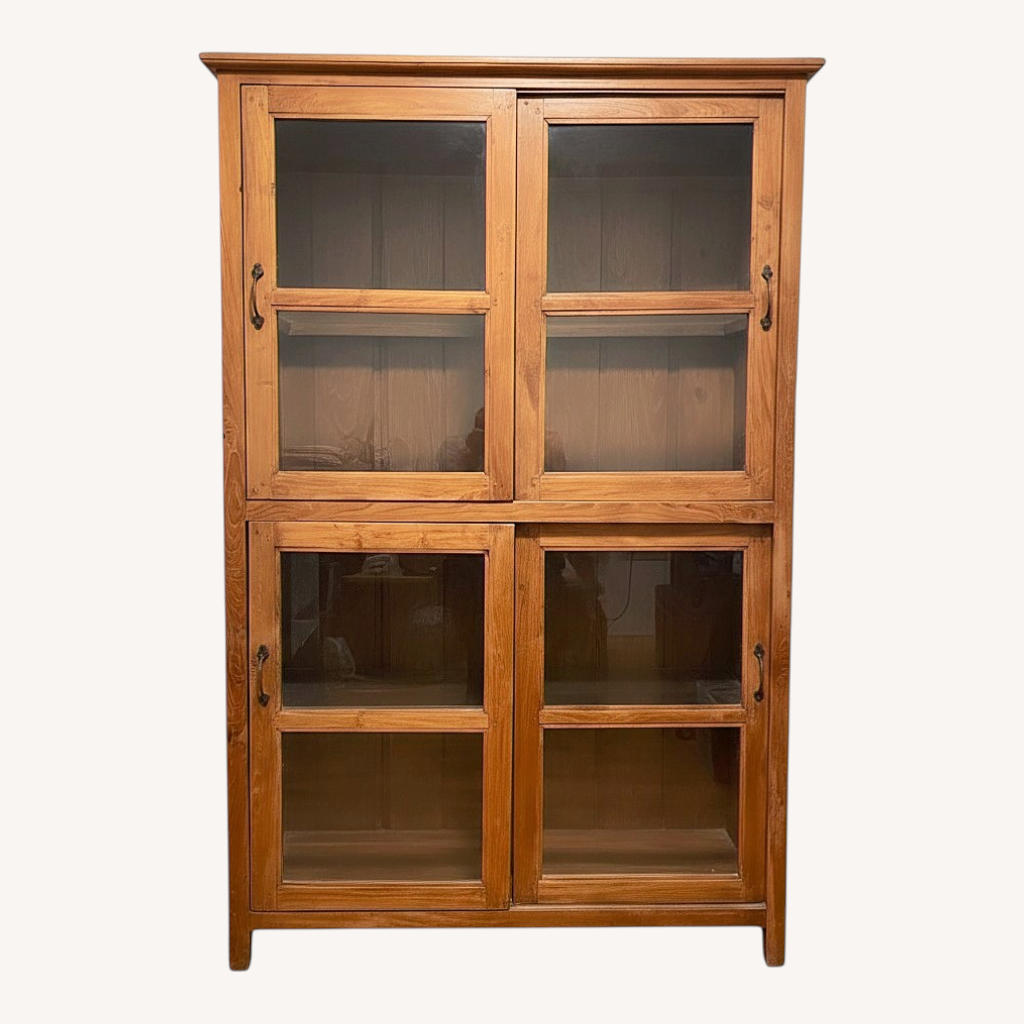 Image of Vintage Wood Display Case