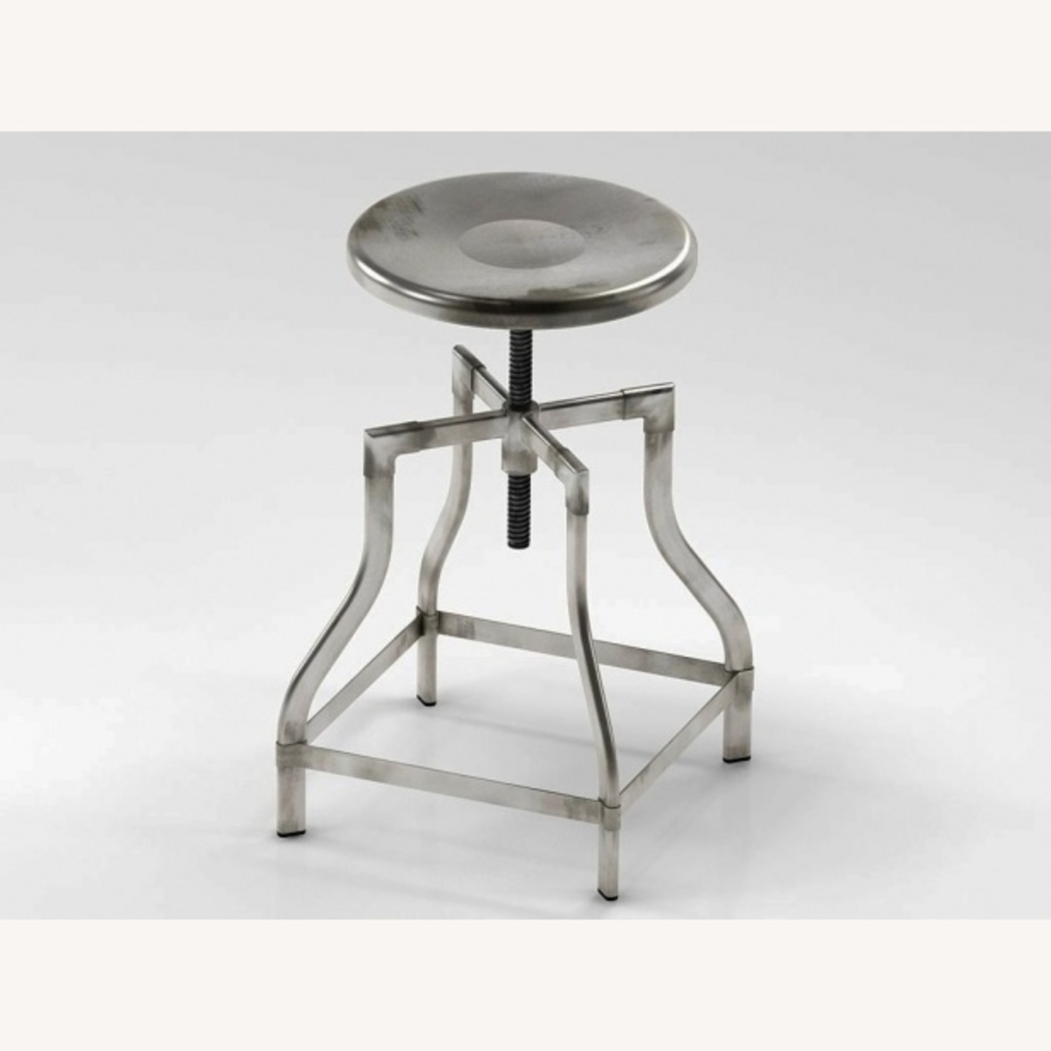 Industry West Machinist Dark Gray Metal Stools - image-4