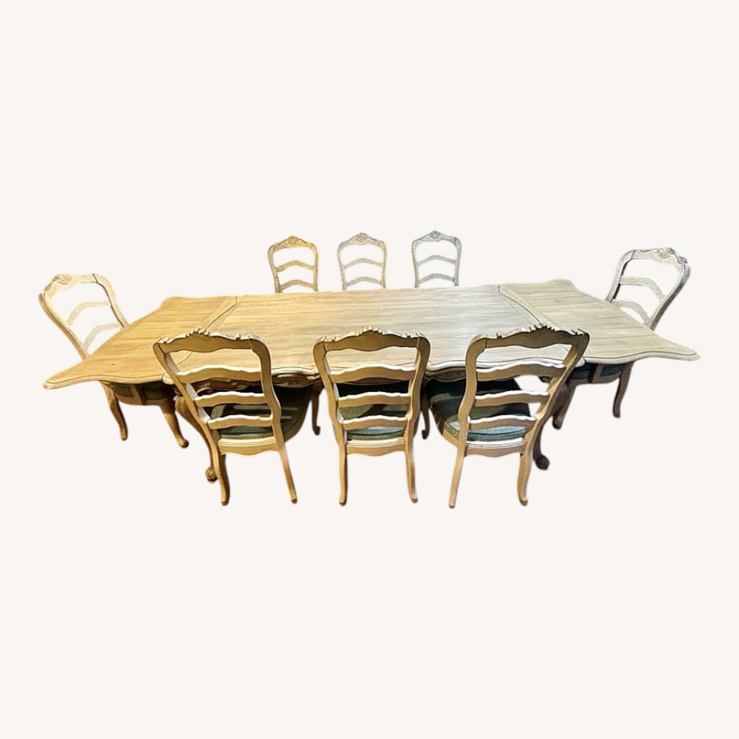 Wood Dining Set - image-0