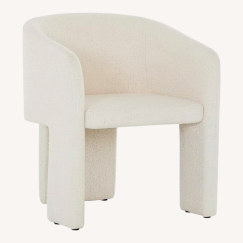 Used HD Buttercup Oscar Leather Dining Chair for sale on AptDeco