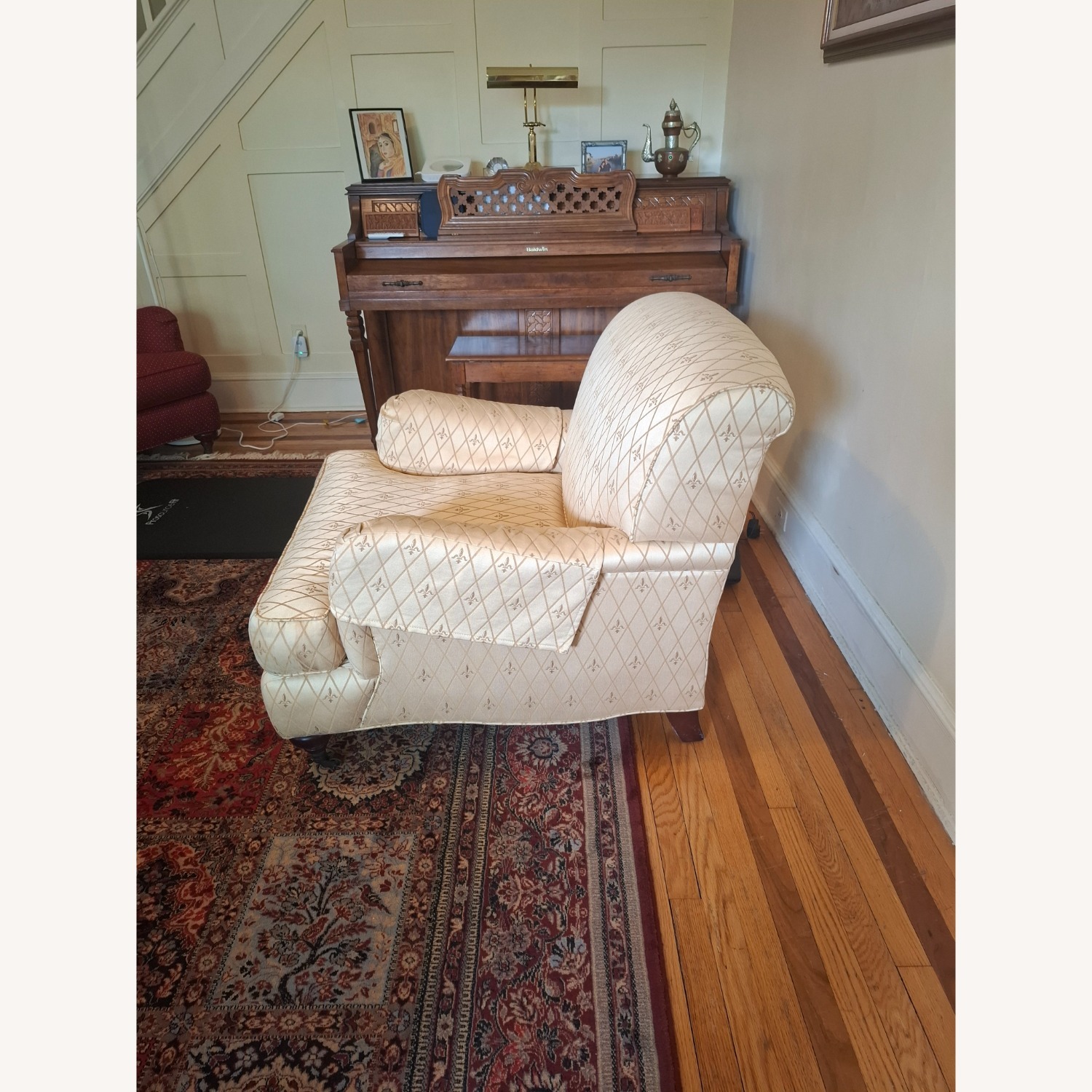 Thomasville Yellow Armchair - image-3