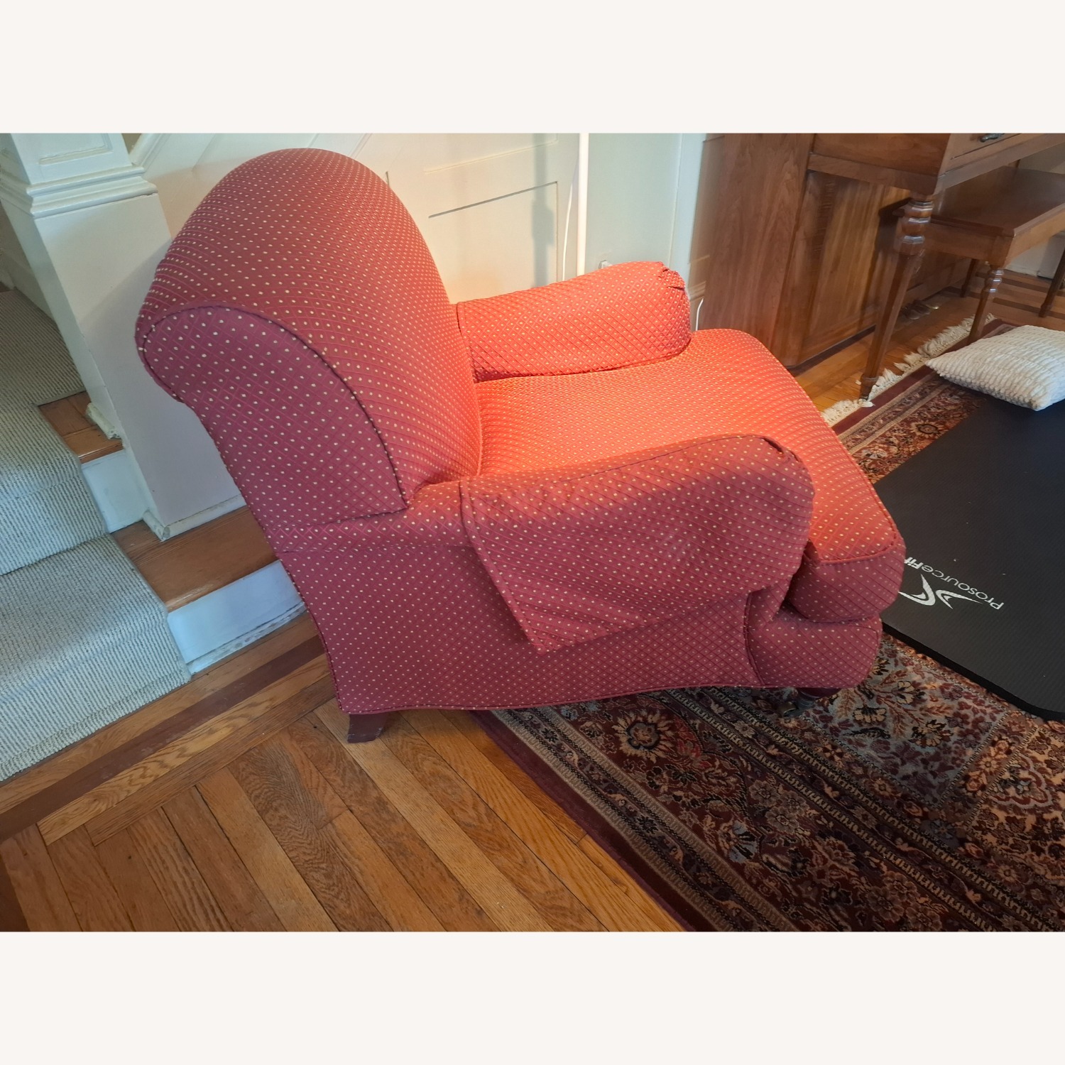 Thomasville Furniture Industries Red Armchair - image-3
