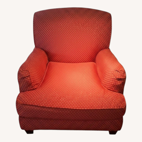 Used Thomasville Furniture Industries Red Armchair for sale on AptDeco