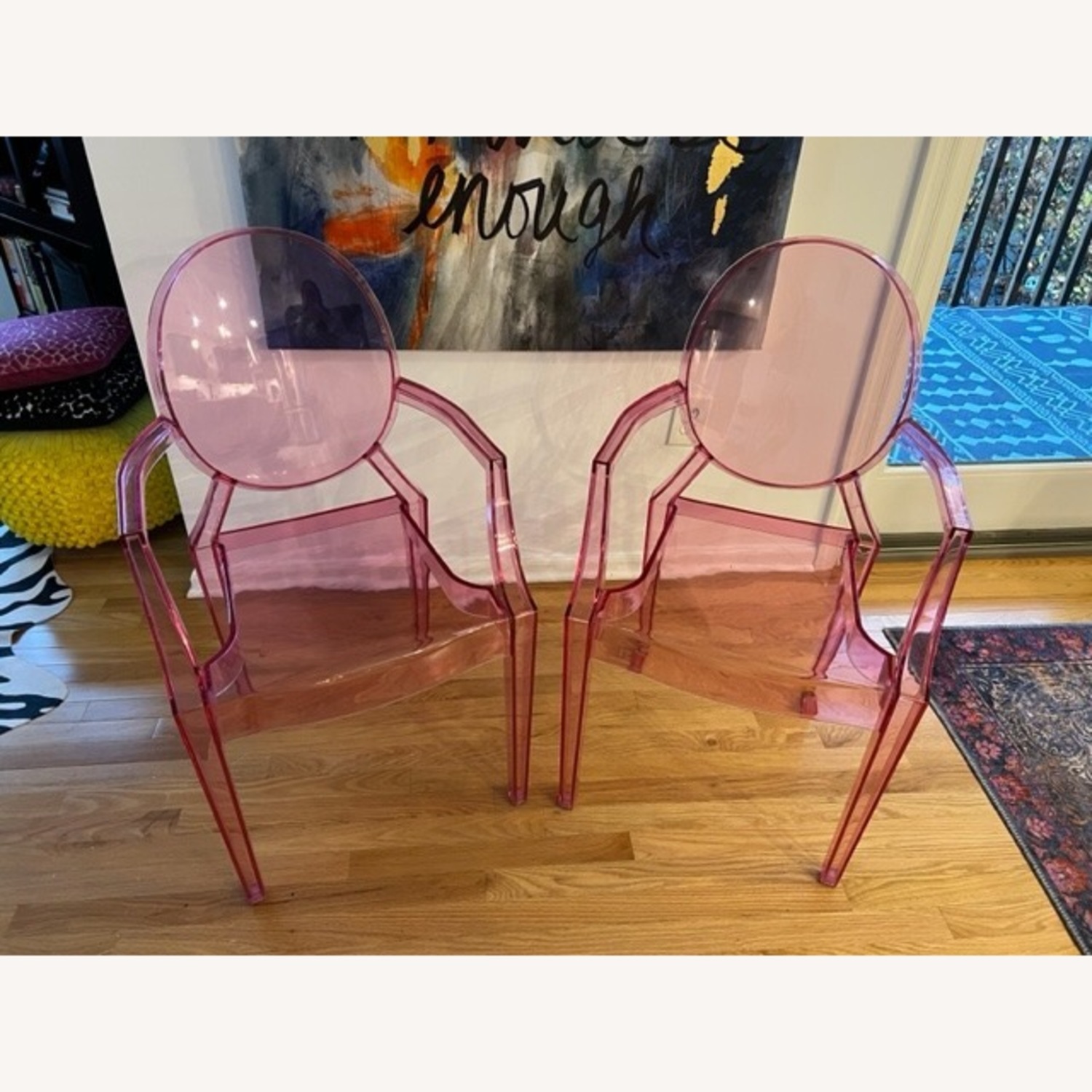 Modway Casper Pink Dining Chairs - image-3