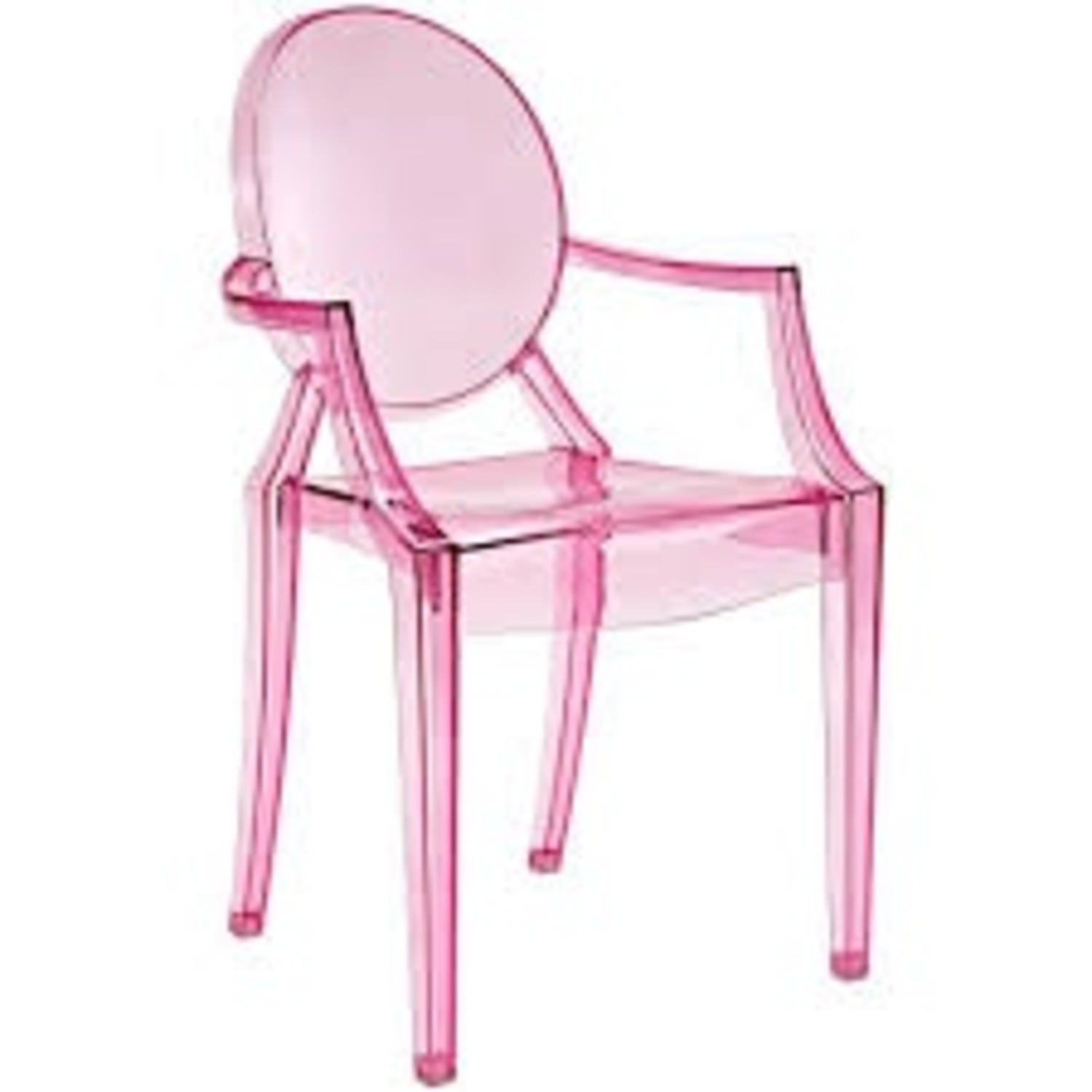 Modway Casper Pink Dining Chairs - image-4