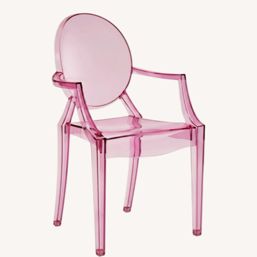 Used Modway Casper Pink Dining Chairs for sale on AptDeco