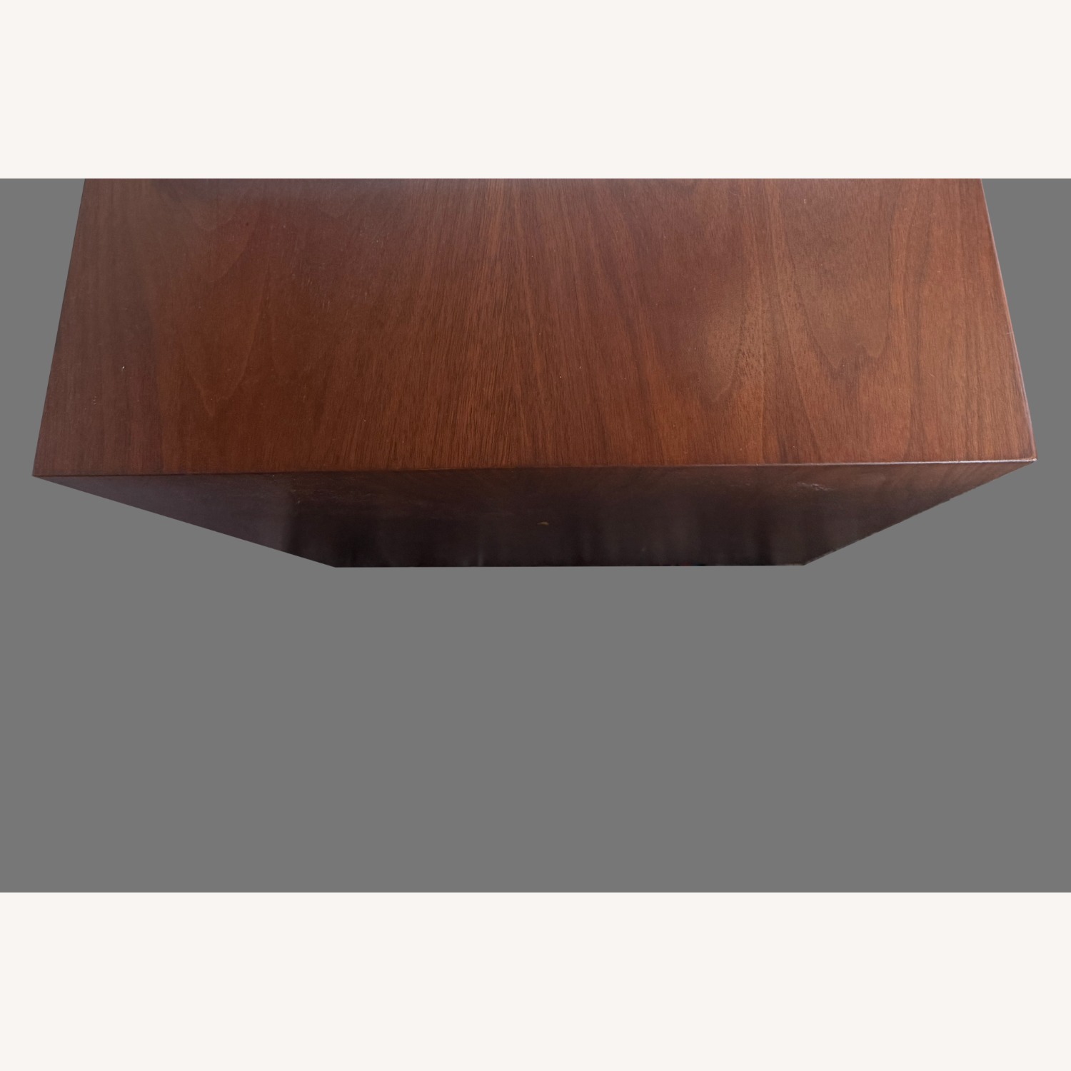 John Kapel Antique Dark Brown Wood Dresser - image-3
