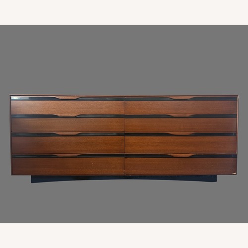 Used John Kapel Antique Dark Brown Wood Dresser for sale on AptDeco