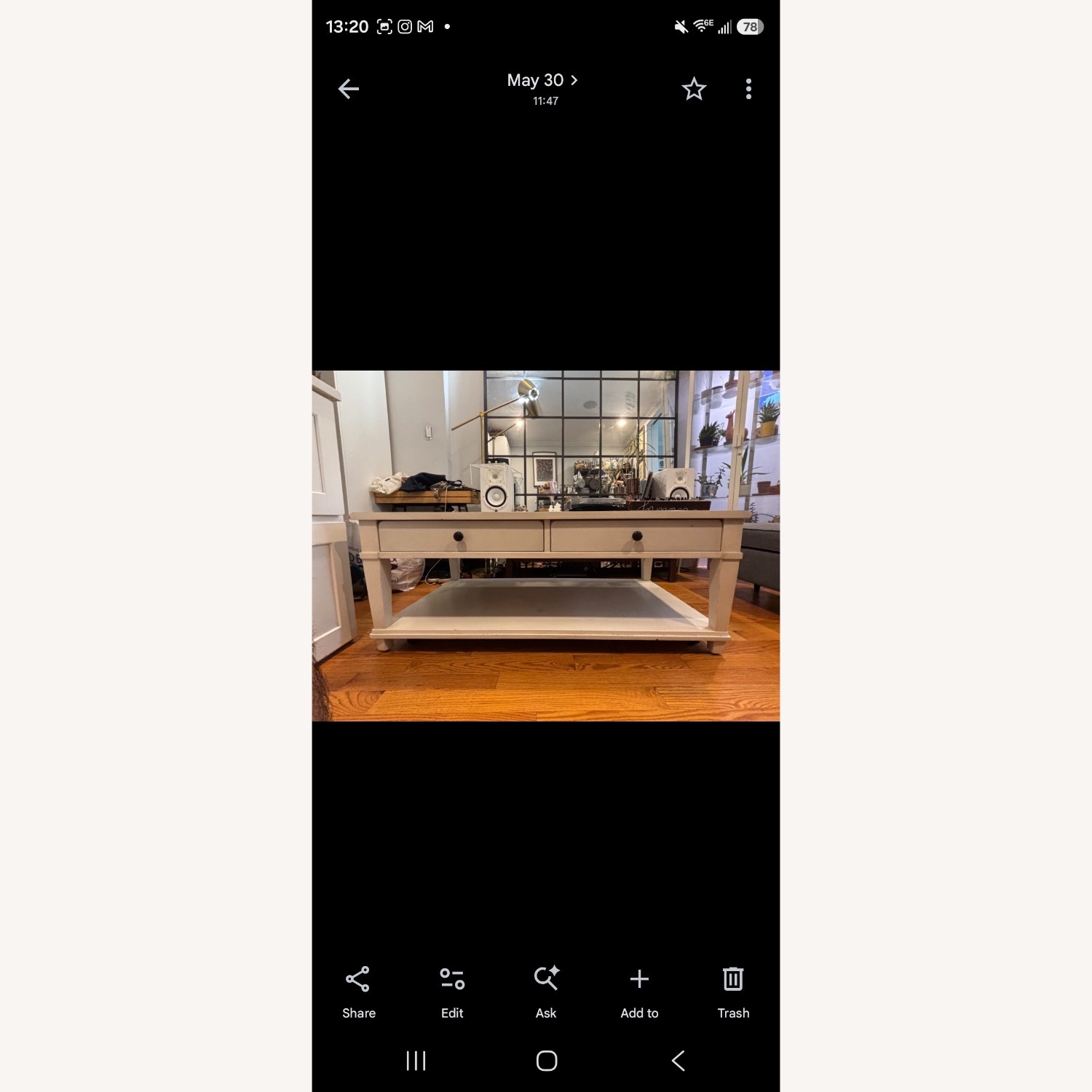 Progressive Furniture White Wood Coffee Table - image-5