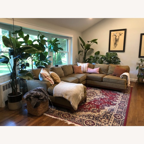 Used 3 Piece Sectional Sofa with Chaise for sale on AptDeco